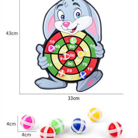 Sticky Ball Dart Board