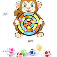 Sticky Ball Dart Board